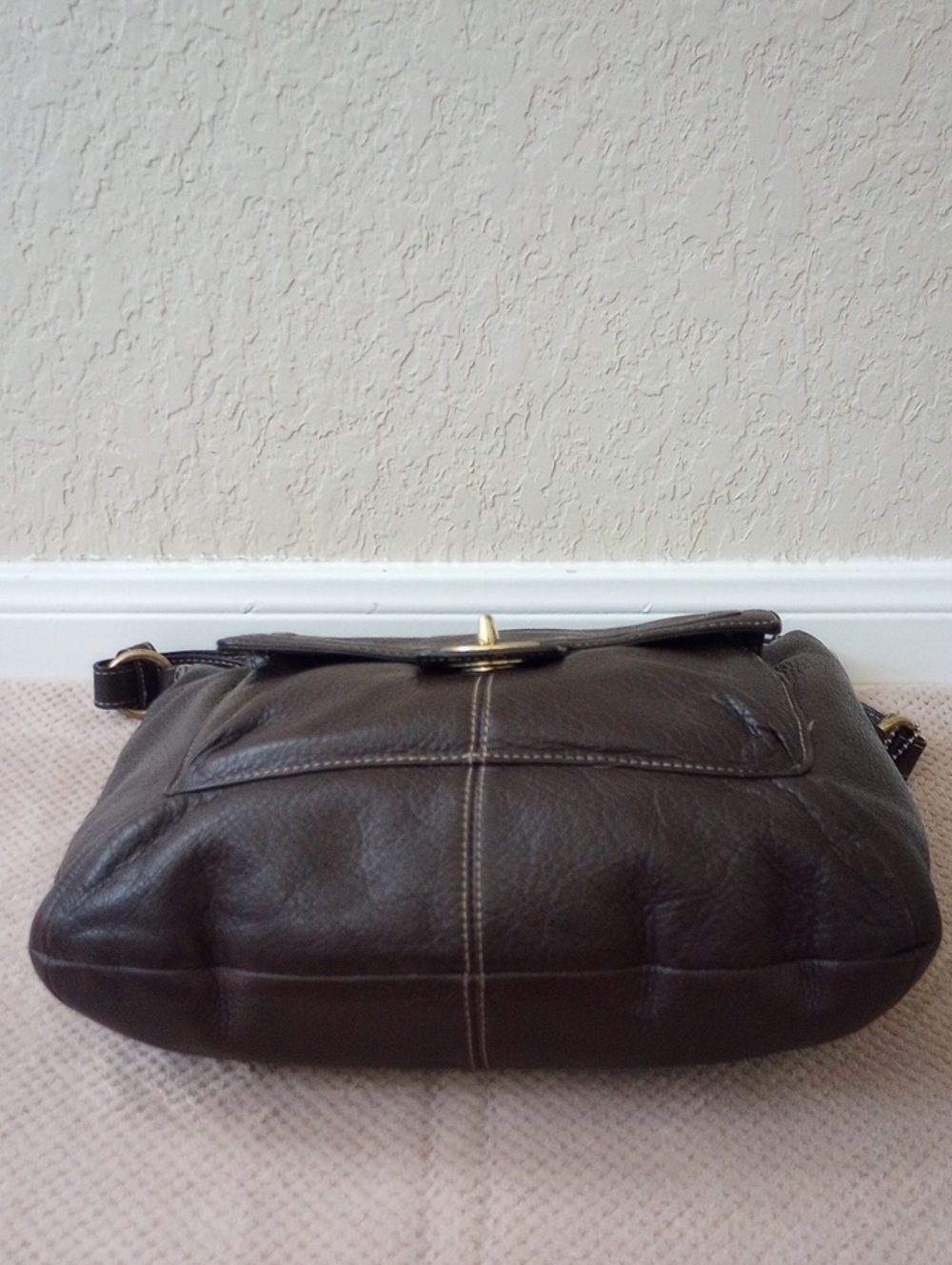 Coach Penelope Pebble Leather Soho Convertible Shoulder To Crossbody Bag - Picture 10 of 14